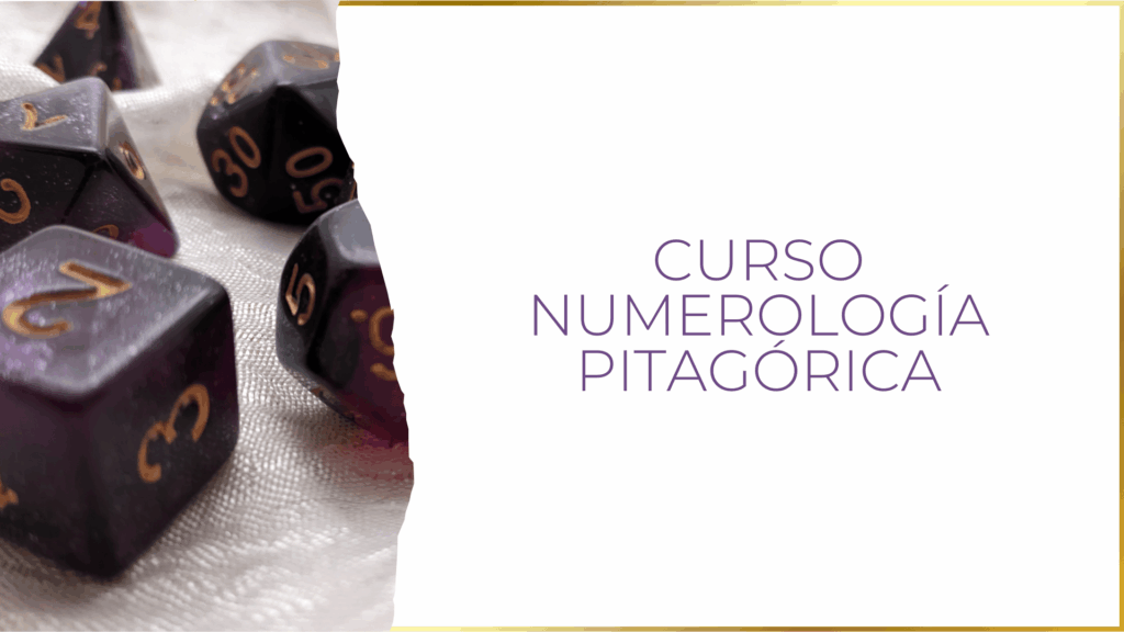 Dados púrpura con números, foto para el curso de numerología pitagórica.